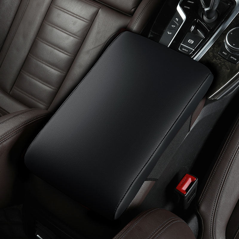 适用丰田卡罗拉扶手箱套纳帕皮增高卡罗拉锐放汽车中央扶手箱垫