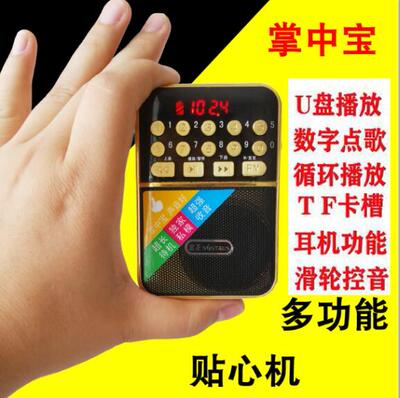 收音机雅立信可插卡插耳机