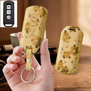 适用本田佛沙nss350摩托车钥匙套ns125la裂行125新大洲PCX160包扣