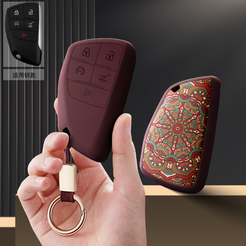 适用别克昂科威汽车钥匙套gs保护套plus包s壳扣女22高级2023款男