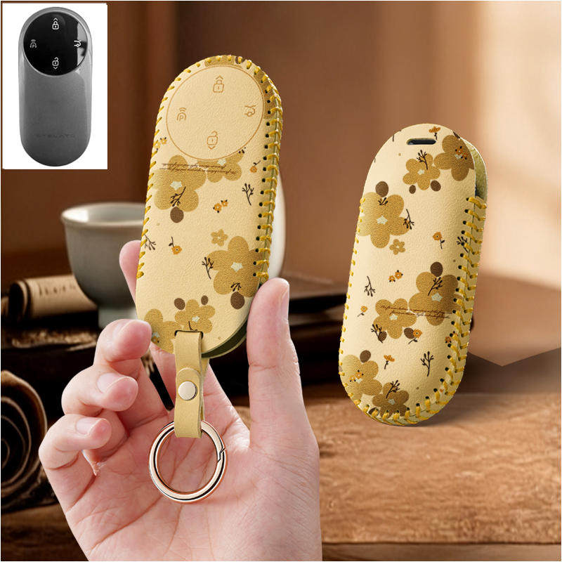 适用华为尚界H5汽车钥匙套专用遥控器蓝牙实体卡片扣壳包男女高端