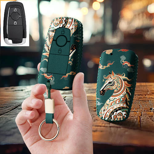 适用福特2019猛禽FordRaptor汽车钥匙套21包20壳22款扣高级F150福