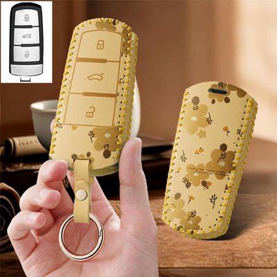 适用众泰SR7大众CC迈腾T700汽车钥匙套SR9保护套包壳扣女高级专用