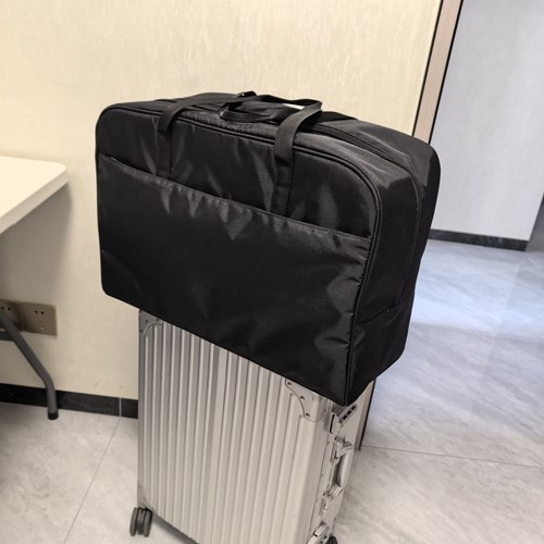 馥雅迪造型工具包黑特大容量手提专业化妆师跟妆包防水防烫差旅包