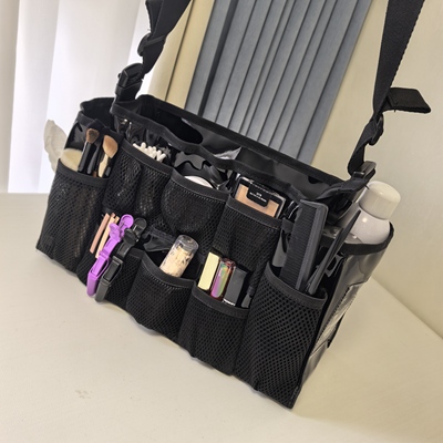 馥雅迪化妆包化妆师跟妆补妆刷包剧组现场收纳腰包外景专用斜挎背