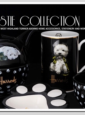 英式茶壶harrods陶瓷杯冷水壶热水壶开水壶生日结婚礼物外贸骨瓷