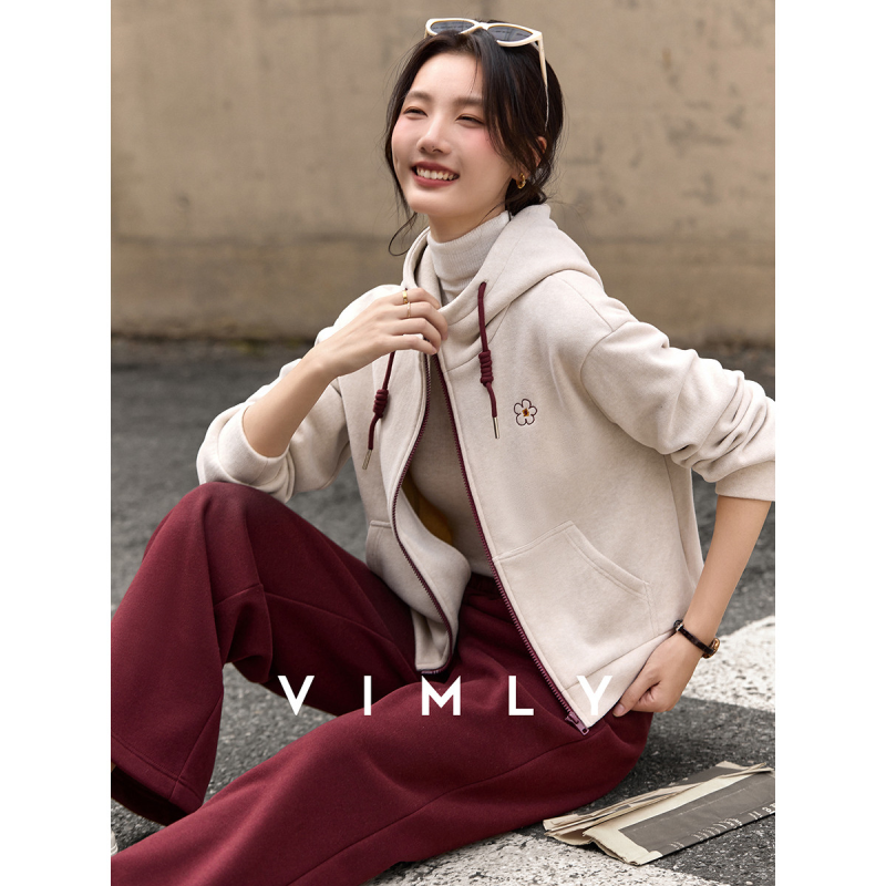 梵希蔓加绒保暖卫衣套装2025年冬装时尚休闲外套搭阔腿裤两件套,户外/登山/野营/旅行用品,其他户外服装,淘宝优惠券,粉丝福利购,淘宝优惠卷