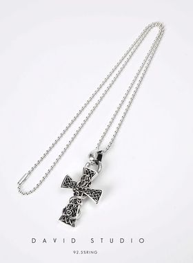 新款davidstudio图腾圆珠链