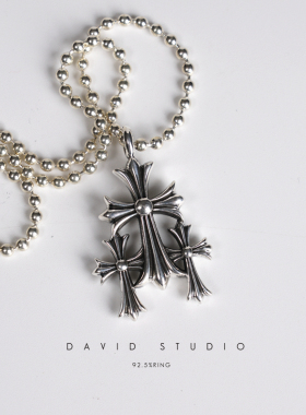 davidS925纯银纯银圆珠链