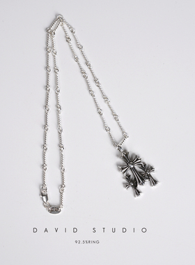 davidS925纯银纯银竹节链
