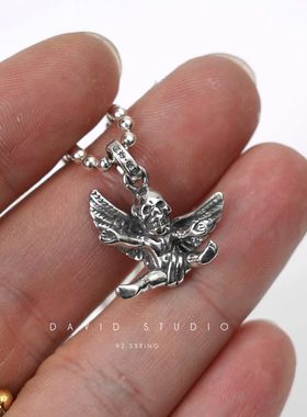 新款davidstudio925毛衣项链