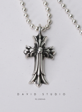 davids925纯银ins吊坠项链