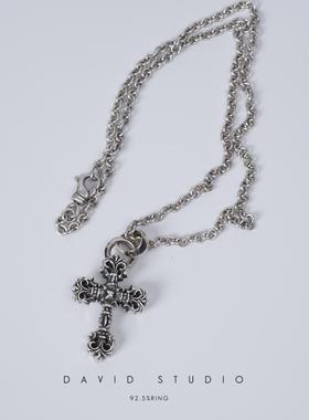 纯银情侣项链罗志祥同款