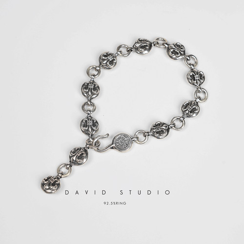 davidS925纯银做旧网