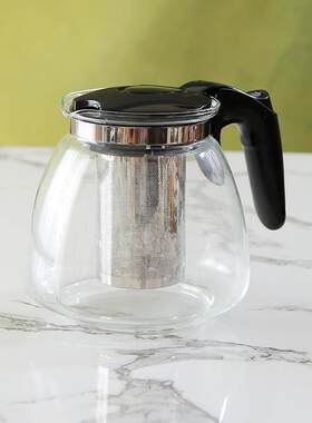 欧式风格陶瓷玻璃过滤网茶壶冲茶