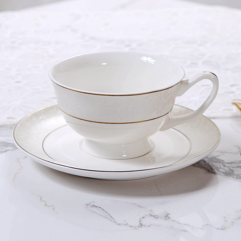 欧式宫廷描金套装送式咖啡杯