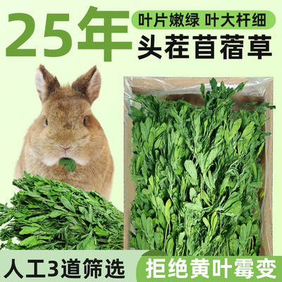 兔子草料烘干苜蓿草干草