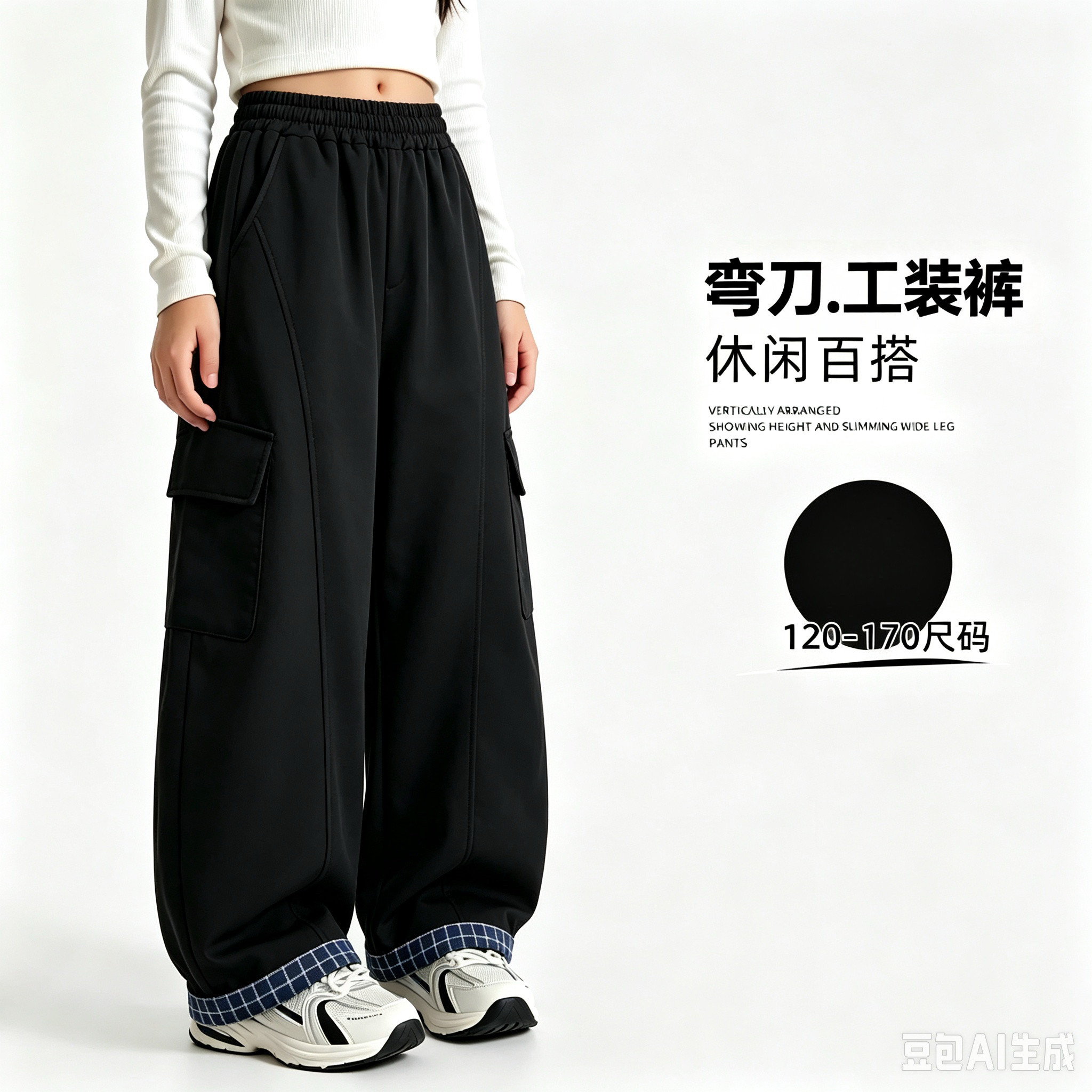 屁帘工装裤~初中生必需品~