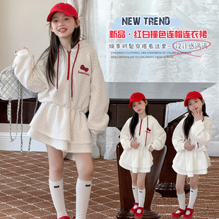 女童连衣裙儿童春装超好看洋气卫衣裙韩国童装2026新款公主裙裙子