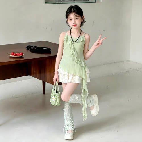 海边穿搭~小清新上衣~半裙套装~