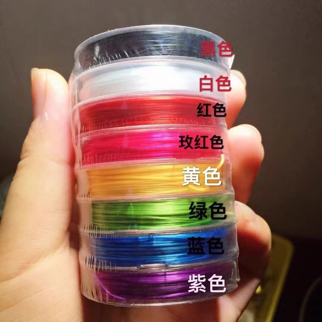 水晶弹力线皮筋diy手串文玩手绳