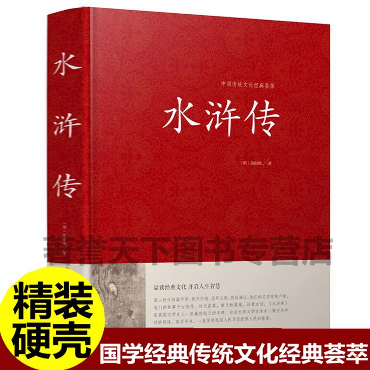 精装正版水浒传白话文全集