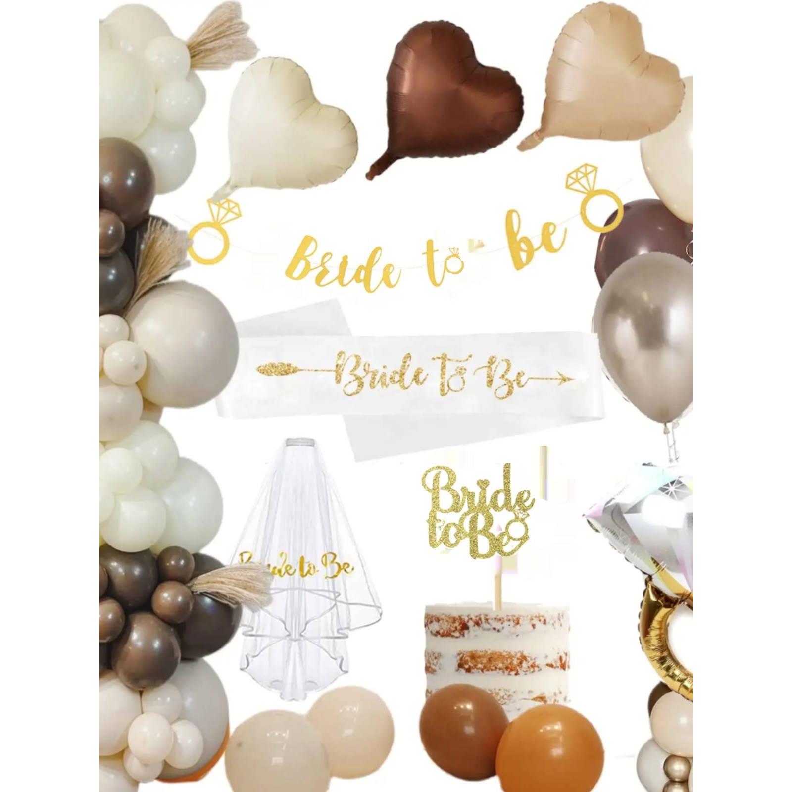 Bride to be Balloon Kit Bachelorette Party Decorations with 节庆用品/礼品 气球 原图主图