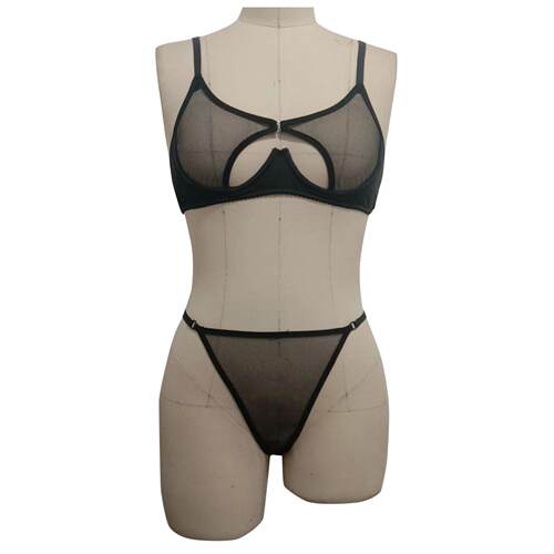 Hot Sale 2 iece Underwear Bowkot Lnace K24707Lngeriei LPinge