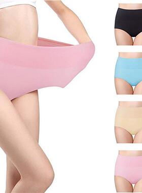 4pcs high waist Lingerie Underwear Panty Panties For Women