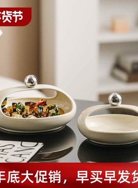 Ceramic ornament creative planet storage fruit basket