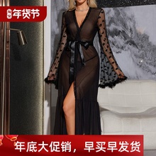 Sexy lingerie women's mesh nightgown tempting sleepwear