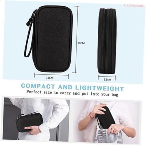 NeW Travel Organizr Bag Cable Storarge OrEganizes Pouch Uw3G
