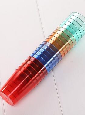 80pcsDisposabe 25ml GlaQVBs sels Cups lastic Cup ColouPred S
