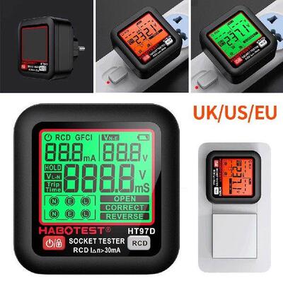 Digital Socket Tester Large Display Smart Voltage Detector
