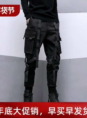 Casual work attire leggings sports pants休闲工装束脚运动长裤