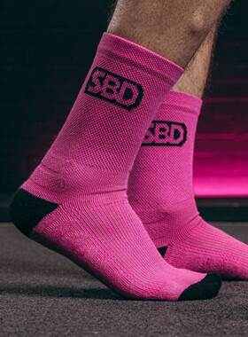 2026英国SBD 限量 NOVA-新星 运动袜中筒卧推深蹲袜健身撸铁力训