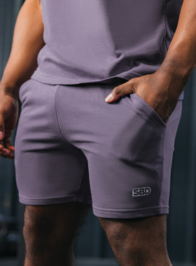 2025 Aspire 凌志限定 纯棉男款短裤 有氧健身跑步运动裤Crossfit