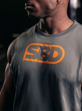 2024 盛焰Forge限定 英国SBD背心砍袖 有氧健身跑步运动Crossfit