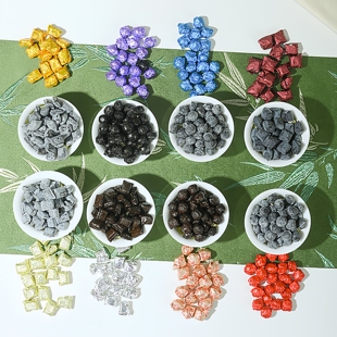 云南普洱8味茶膏糯米香普洱速溶冷泡陈皮桂花白茶茉莉玫瑰熟茶60g