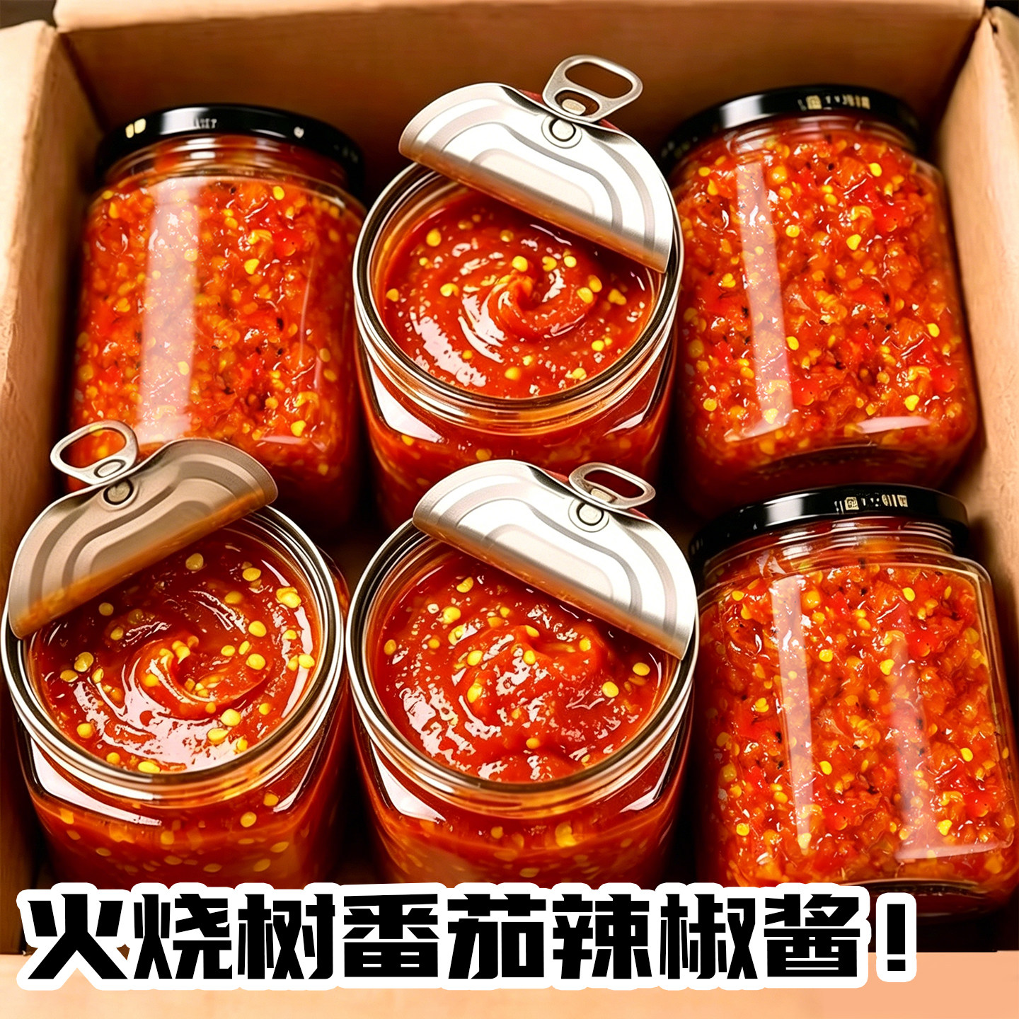 农科院云南德宏特产火烧树番茄辣椒酱洋酸茄小米辣椒酱蘸料下饭菜