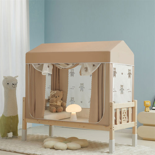 2025新款婴儿拼接床蚊帐