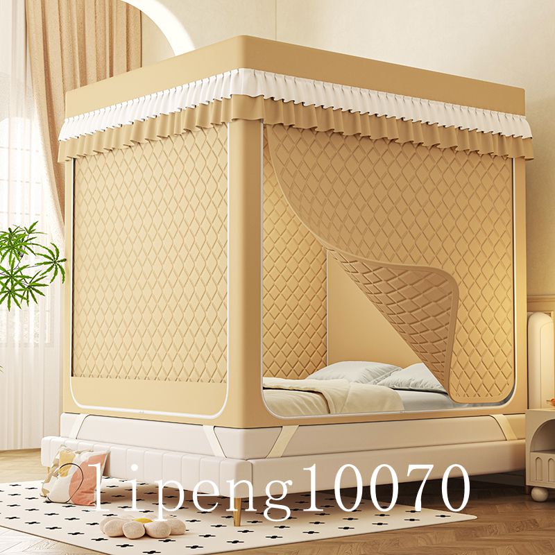 A类夹棉加厚全底防摔蚊帐