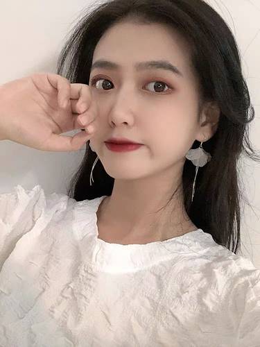 925银花瓣韩国冷淡风耳夹