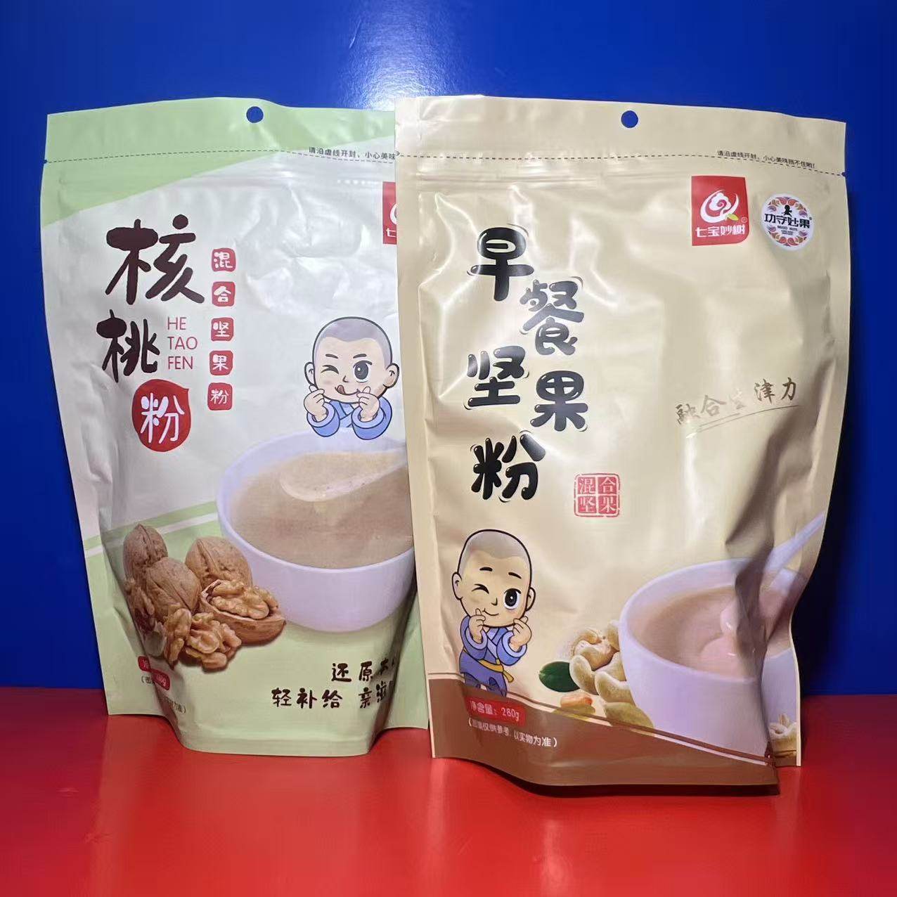 七宝妙树早餐坚果粉280克核桃粉280克混合谷物坚果粉临期特价,咖啡/麦片/冲饮,天然粉粉食品,淘宝优惠券,粉丝福利购,淘宝优惠卷