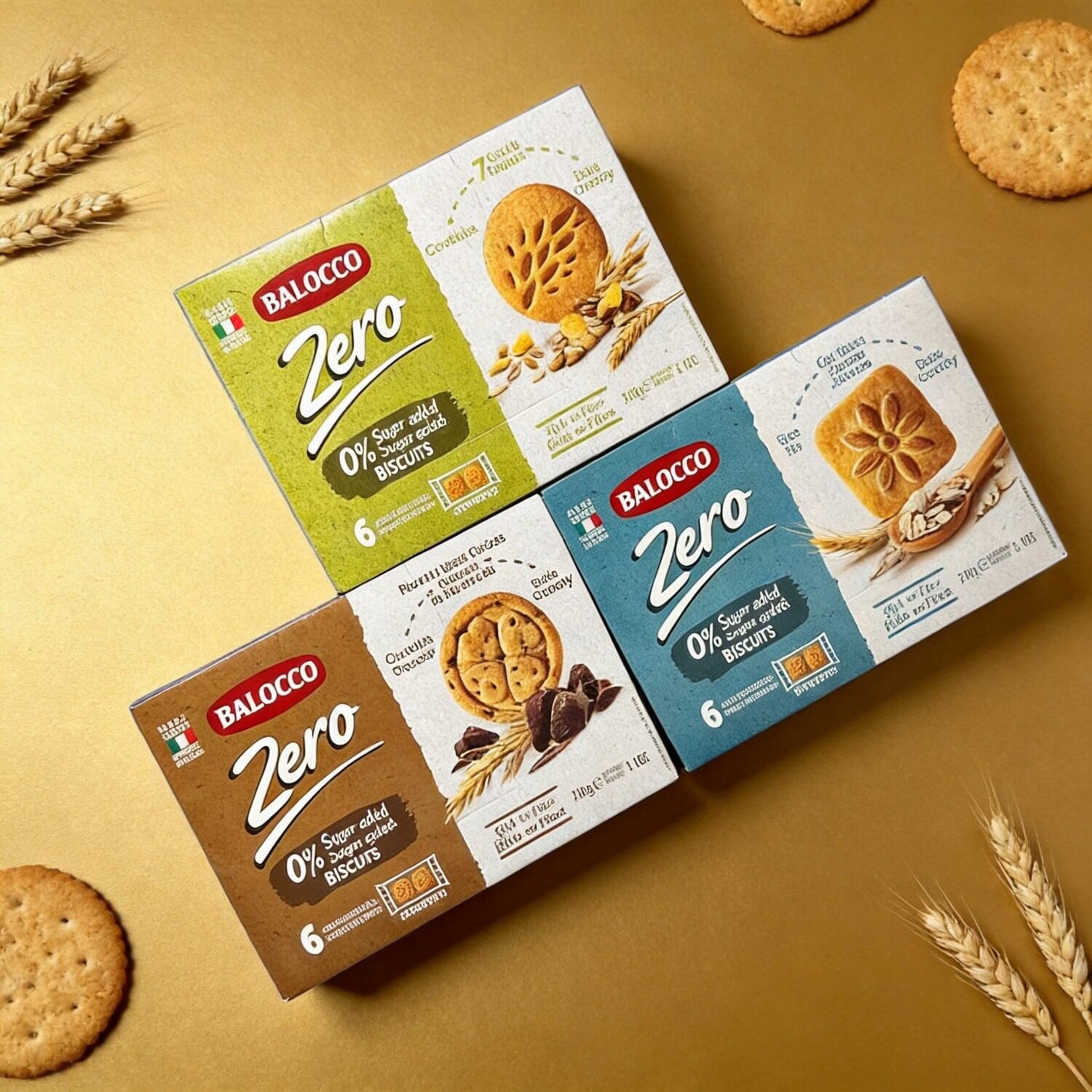 百乐可BALOCCOO高纤维谷物饼干
