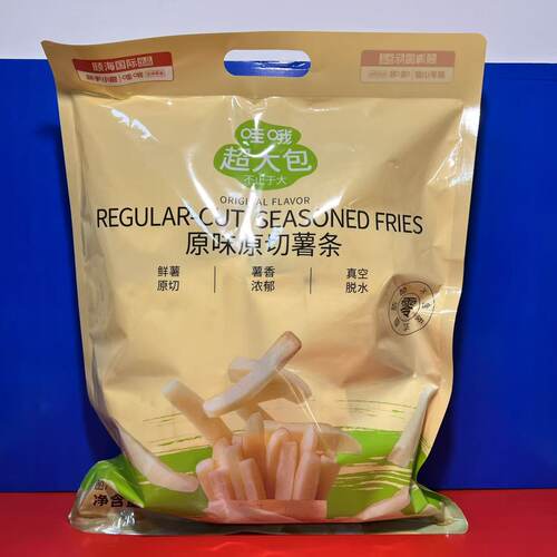 哇偶超大包原味原切薯条300克