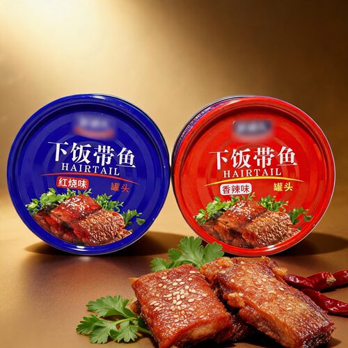 红烧味下饭带鱼150克香辣味