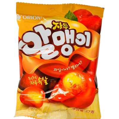 好丽友剥皮果汁软糖李子味67g