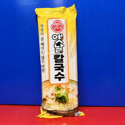 韩国进口不倒翁传统刀切面500克