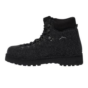 代购DIEMME男士登山靴透气吸汗防滑耐用羊毛毡系带高帮厚底徒步